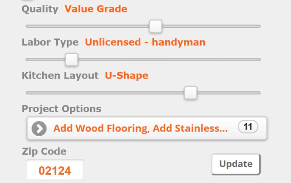 homewyse estimator