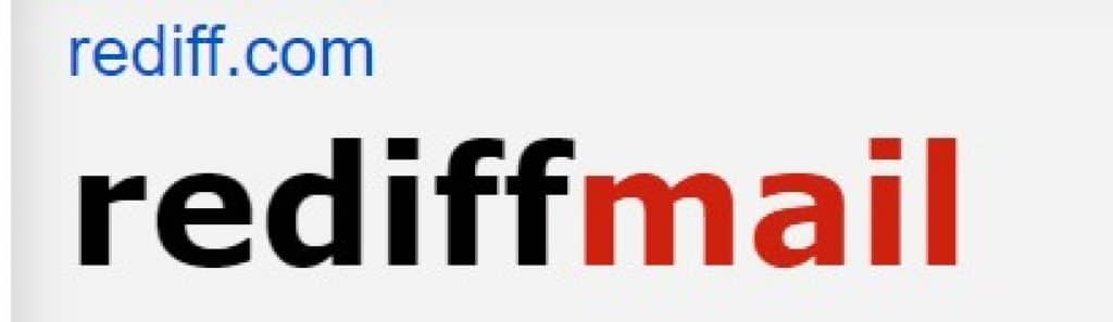rediff mail