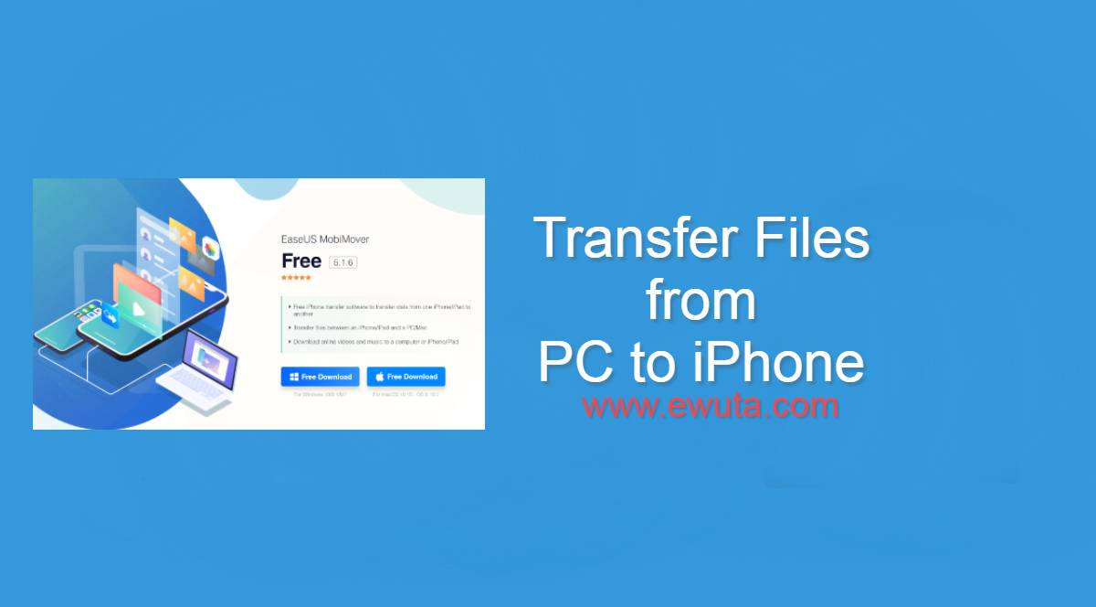 Transfer Files from PC to iPhone without iTunes