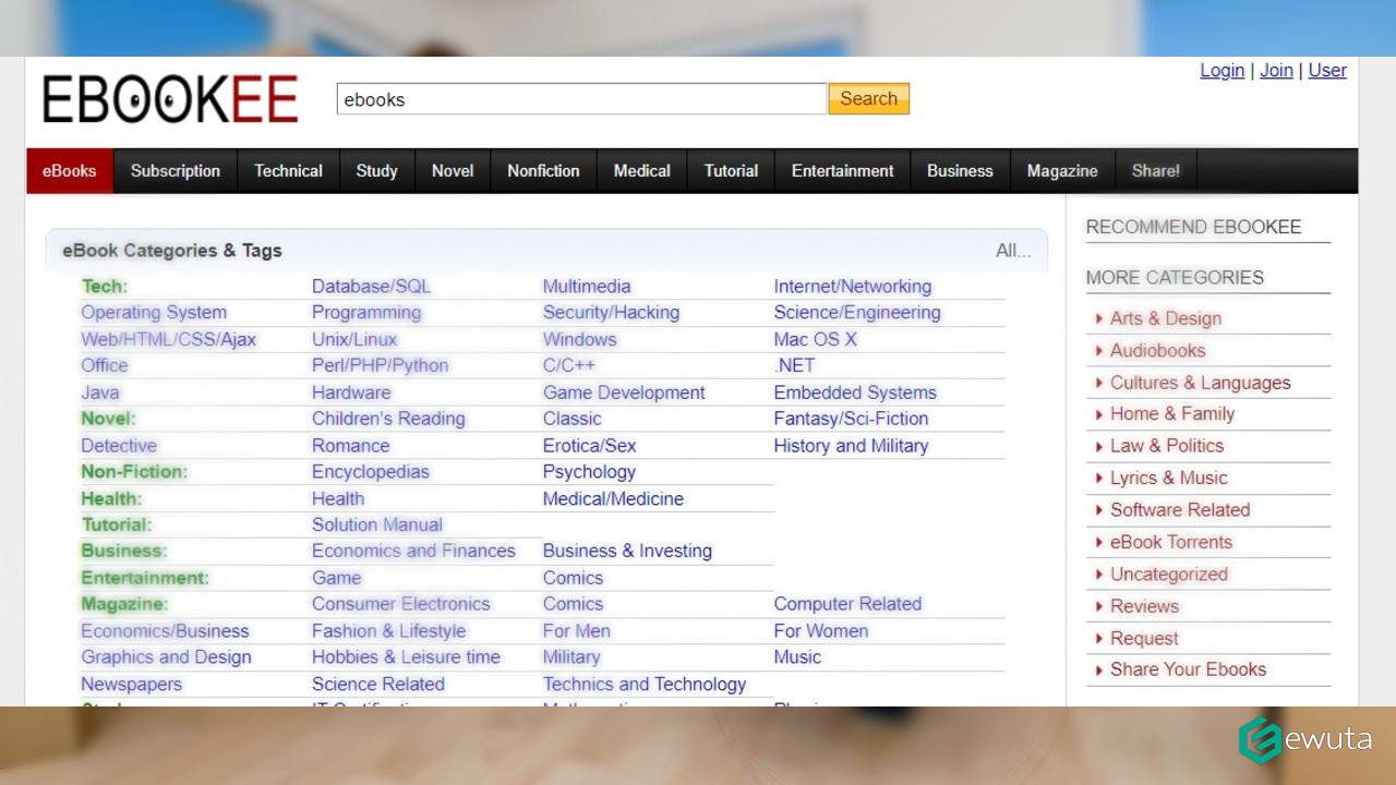 ebookee website