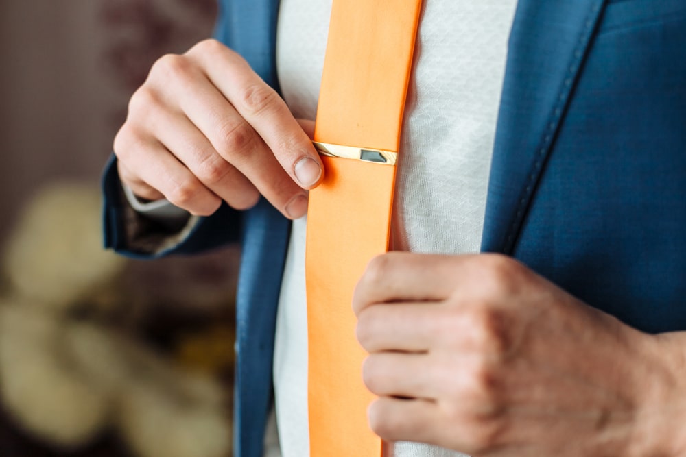Tie Clip Suit Accessory