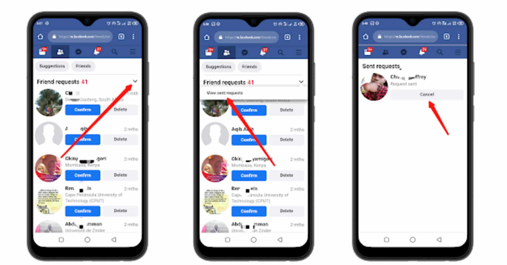 How to Cancel Sent Friend Request on Facebook
