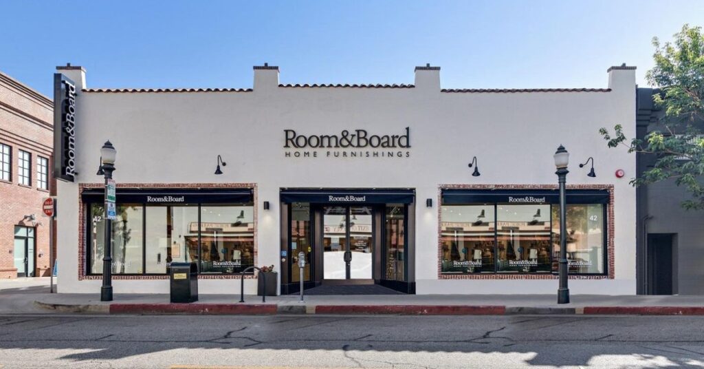 Room & Board stores like crate ad barrel