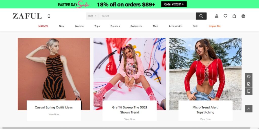 stores like pacsun
