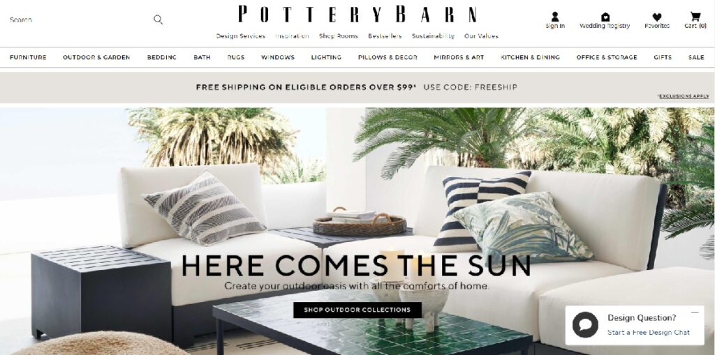 Pottery barn