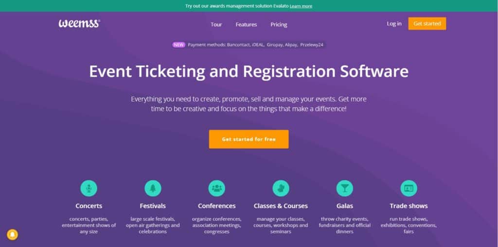 sites like eventbrite