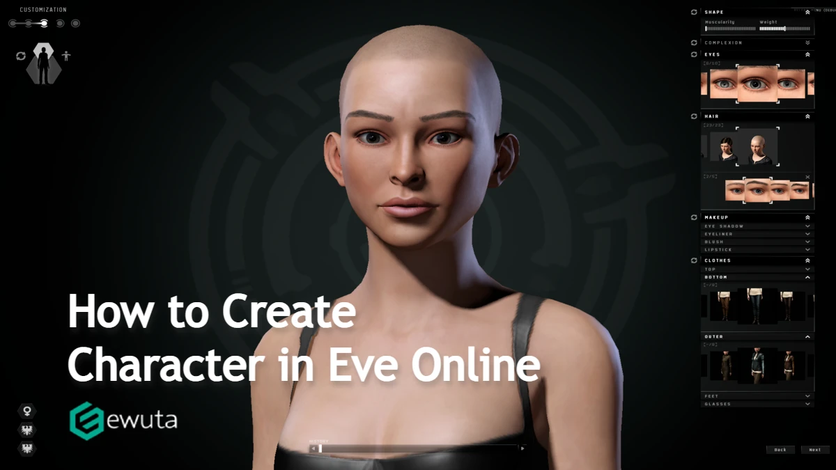 create character in eve online