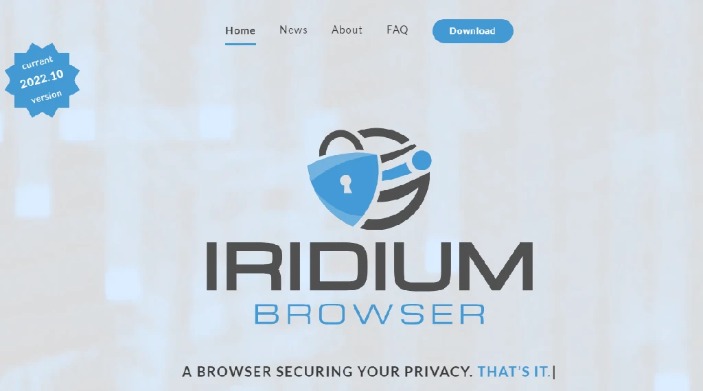 Iridium browser