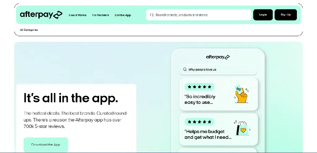 afterpay website