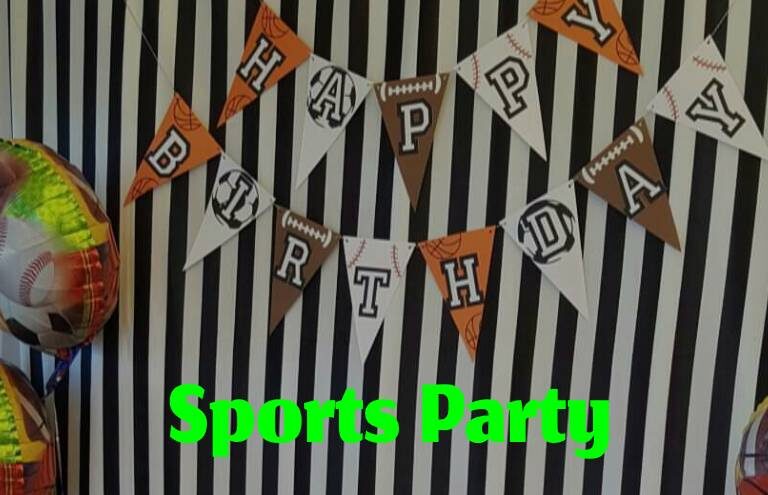 throwing a perfect sports party