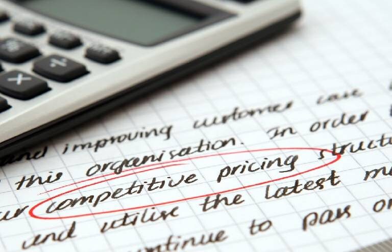 competitive pricing analysis