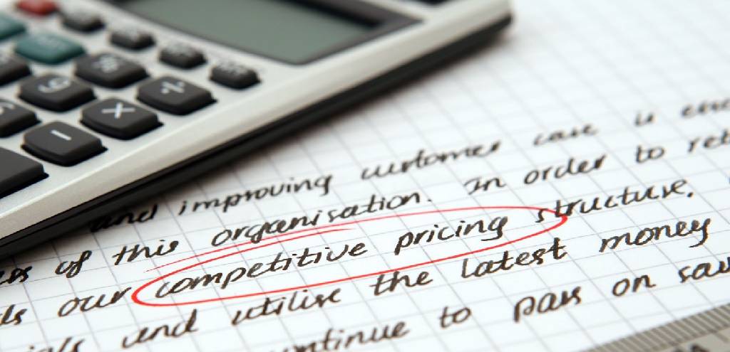 competitive pricing analysis