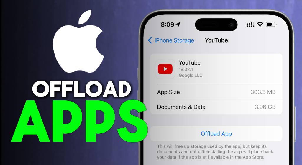 How to offload apps on iphone